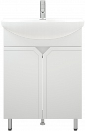 Corozo Мебель для ванной Сириус 65 белая – фотография-3